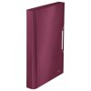 Leitz Style A4 aktovka na dokumenty granátovo červená