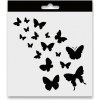 Aladine Plastová šablóna motýliky 15 x 15 cm Aladine Plastová šablóna motýliky 15 x 15 cm