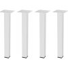 Walteco Nábytková noha hranatá 25x25x250mm, biela Množstvo: 4 ks , 50147BP1 Walteco Nábytková noha hranatá 25x25x250mm, biela Množstvo: 4 ks , 50147BP1