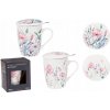 Porcelánový hrnček so sitkom RAVI Decor Blossom 350 ml Porcelánový hrnček so sitkom RAVI Decor Blossom 350 ml