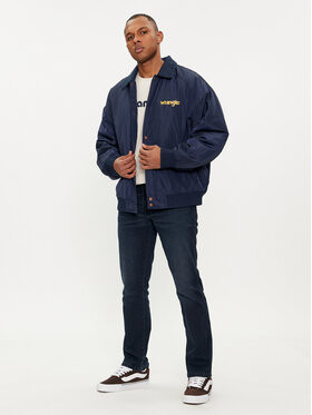 Wrangler Bundy bomber Transitional 112350422 Tmavomodrá