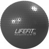 Gymnastická masážna lopta LIFEFIT MASSAGE BALL 75 cm, tmavo šedá