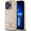 DKNY DKHCP15LPCPTSSP iPhone 15 Pre 6.1 ružové/ružové pevné puzdro Kožený kockovaný mono vzor a tlačené pruhy DKNY DKHCP15LPCPTSSP iPhone 15 Pre 6.1 ružové/ružové pevné puzdro Kožený kockovaný mono vzor a tlačené pruhy