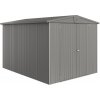 Plechový záhradný domček Biohort Europa 6, sivý kremeň metalický Plechový záhradný domček Biohort Europa 6, sivý kremeň metalický