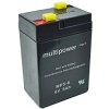 Pb batéria MULTIPOWER 6V/5,0Ah Pb batéria MULTIPOWER 6V/5,0Ah