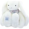 Doudou králik XXL so šatkou biely 50 cm