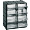 ARTPLAST Organizér 512T 192 x P 148 x H 230 mm s 8 priehľadnými zásuvkami ARTPLAST Organizér 512T 192 x P 148 x H 230 mm s 8 priehľadnými zásuvkami