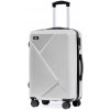 ROWEX Stredný univerzálny cestovný kufor s TSA zámkom ROWEX Envelope Farba: Biela 68x42x24 cm ABS ROWEX Stredný univerzálny cestovný kufor s TSA zámkom ROWEX Envelope Farba: Biela 68x42x24 cm ABS
