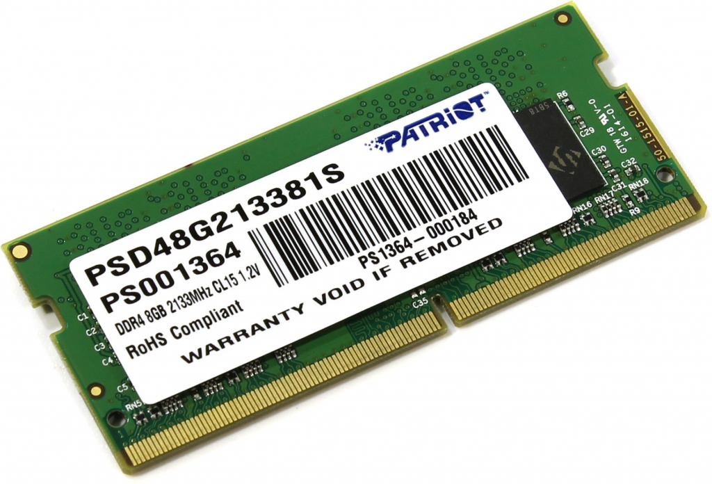 Patriot DDR4 8GB 2133MHz CL15 PSD48G213381S