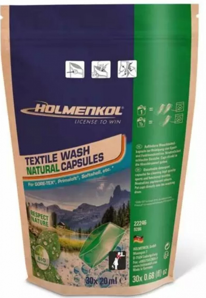Homenkol Textile Wash Natural Capsules 30 ks