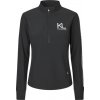 Kingsland Tričko dámske Nessa Fleece Anorak čierne