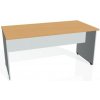 Hobis Rokovací stôl Gate, 160x75,5x80 cm, buk/sivá Hobis Rokovací stôl Gate, 160x75,5x80 cm, buk/sivá