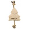 TRIXIE Vianočný stromček na lane bez zvuku béžová 38 cm TRIXIE Vianočný stromček na lane bez zvuku béžová 38 cm