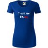 Trust me I´m an Ing. / Ver mi som Ing. - Dámske tričko z organickej bavlny Origin (GOTS) - L ( Kráľovská modrá ) Trust me I´m an Ing. / Ver mi som Ing. - Dámske tričko z organickej bavlny Origin (GOTS) - L ( Kráľovská modrá )