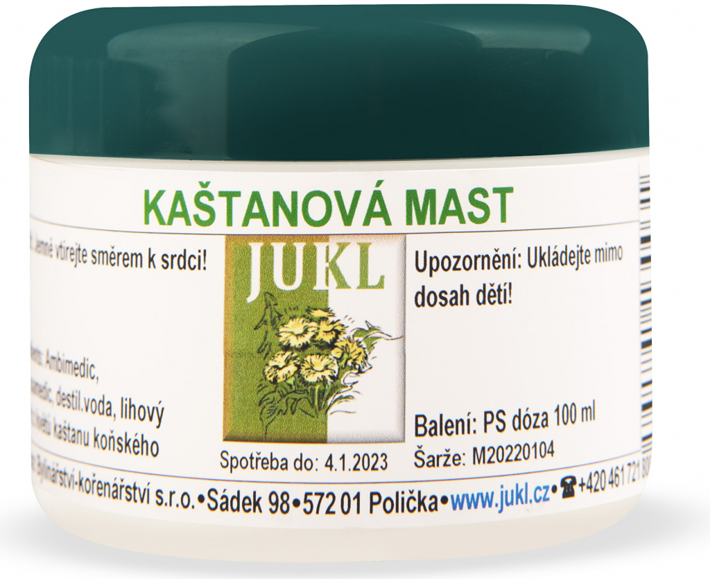 Jukl Gaštanová masť 100 ml
