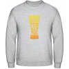 AWDis Mikina - Dobré pivo na zlé časy - Šedivá sivá - 4XL - Pánske AWDis Mikina - Dobré pivo na zlé časy - Šedivá sivá - 4XL - Pánske
