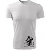 Cestný cyklista - Pánske tričko Fantasy športové - 3XL ( Biela ) Cestný cyklista - Pánske tričko Fantasy športové - 3XL ( Biela )