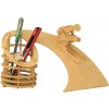 Woodcraft Drevené 3D puzzle stojan na perá Lyžiar S006 Woodcraft Drevené 3D puzzle stojan na perá Lyžiar S006