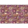 DIMEX | Vliesové fototapety na stenu Patchwork MS-5-2501 | 375 x 250 cm | fialová, čierna, ružová + Vliesová fototapeta na stenu DIMEX Patchwork MS52501 v rozmere 375 x 250 cm DIMEX | Vliesové fototapety na stenu Patchwork MS-5-2501 | 375 x 250 cm | fialová, čierna, ružová + Vliesová fototapeta na stenu DIMEX Patchwork MS52501 v rozmere 375 x 250 cm