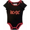 detské body ROCK OFF AC DC Horns Čierna
