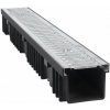 Žľab odvodňovací PP A15 1000x130x105 mm s pozinkovanou mrežou Žľab odvodňovací PP A15 1000x130x105 mm s pozinkovanou mrežou