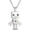 Náhrdelník Robot Strieborná HR34233 Náhrdelník Robot Strieborná HR34233