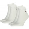 TOMMY HILFIGER - 2PACK TH men biele quarter ponožky-43-46 TOMMY HILFIGER - 2PACK TH men biele quarter ponožky-43-46