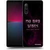 Picasee silikónový čierny obal pre Sony Xperia 10 IV 5G - No bad vibes Picasee silikónový čierny obal pre Sony Xperia 10 IV 5G - No bad vibes