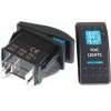 Podsvietený kolískový vypínač 12V/20A, modrý, FOG LIGHTS Podsvietený kolískový vypínač 12V/20A, modrý, FOG LIGHTS