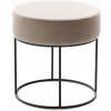 Asir Taburet RELO, priemer 40 cm, béžový 825BLC5142
