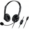 GENIUS sluchátka HS-230U, USB-C, 2.4m, černá 31710021405 GENIUS sluchátka HS-230U, USB-C, 2.4m, černá 31710021405