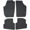 Koberce gumenné Škoda Fabia II - Perfect fit sada 4ks s fixáciou