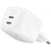Belkin Duální nabíječka s USB-C 50W PD + PPS, bílá WCH019kqWH Belkin Duální nabíječka s USB-C 50W PD + PPS, bílá WCH019kqWH