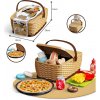 Detský piknikový košík - Pizza set Detský piknikový košík - Pizza set