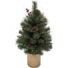 Umelý vianočný stromček so zabudovaným LED osvetlením, 60 cm KMF60BLED Umelý vianočný stromček so zabudovaným LED osvetlením, 60 cm KMF60BLED