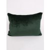 MKLozkoviny.sk Obliečka na vankúš mikroplyš 50 × 70 cm – Laura tmavo zelená- - MKLozkoviny.sk Obliečka na vankúš mikroplyš 50 × 70 cm – Laura tmavo zelená- -