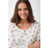 Dámska nočná košeľa Luna 271 Z25/26 S krémová Dámska nočná košeľa Luna 271 Z25/26 S krémová