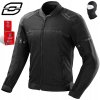 MOTOCYKLOVÁ BUNDA | OZONE NEO | TEXTILNÁ ČIERNA VENTILOVANÁ + CHRÁNIČE MOTOCYKLOVÁ BUNDA | OZONE NEO | TEXTILNÁ ČIERNA VENTILOVANÁ + CHRÁNIČE