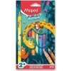 Maped Jungle fever jumbo pastelky 12 ks Maped Jungle fever jumbo pastelky 12 ks