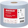 KATRIN CLASSIC - Priemyselná rolka papierová Modrá, laminovaná 500 útržkov KATRIN CLASSIC - Priemyselná rolka papierová Modrá, laminovaná 500 útržkov