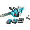 TOTAL Tools Co. AKU reťazová píla-2x 4,0Ah batéria + nabíjačka TOTAL Tools Co. AKU reťazová píla-2x 4,0Ah batéria + nabíjačka