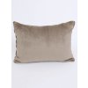 MKLozkoviny.sk Obliečka na vankúš mikroplyš 50 × 70 cm - Laura sivohnedá- - MKLozkoviny.sk Obliečka na vankúš mikroplyš 50 × 70 cm - Laura sivohnedá- -