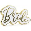 Kovový odznak Bride 3 x 2 cm Kovový odznak Bride 3 x 2 cm