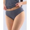 Dámské klasické kalhotky bamboo s vyšším bokem 0051P šedé vel.S/M - Gina Dámské klasické kalhotky bamboo s vyšším bokem 0051P šedé vel.S/M - Gina