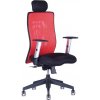 OFFICE PRO s.r.o. Kancelárska stolička CALYPSO XL, pevný podhlavník, červená OFFICE PRO s.r.o. Kancelárska stolička CALYPSO XL, pevný podhlavník, červená