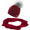Fashionweek Dámska súprava čiapky a šály WOOL-SET Farba: bordó, Veľkosť: Universal Fashionweek Dámska súprava čiapky a šály WOOL-SET Farba: bordó, Veľkosť: Universal