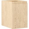 Mexen Rivel kúpeľňová skrinka pod umývadlo 30 cm, 1 dvere, ryhovaná, dub - 91A21-03047-1-BF81 Mexen Rivel kúpeľňová skrinka pod umývadlo 30 cm, 1 dvere, ryhovaná, dub - 91A21-03047-1-BF81