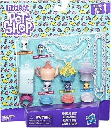 Hasbro Littlest Pet Shop sada Homebound Bling Séria 1