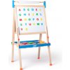 Woody Obojstranná tabuľa ABC 59 x 57 x 129 cm Woody Obojstranná tabuľa ABC 59 x 57 x 129 cm
