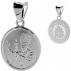 Argento Strieborný prívesok sv. Ján Pavol II. 84855